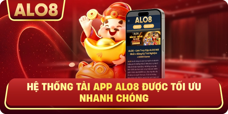 Hệ Thống Tải App ALo8 Được Tối Ưu Nhanh Chóng