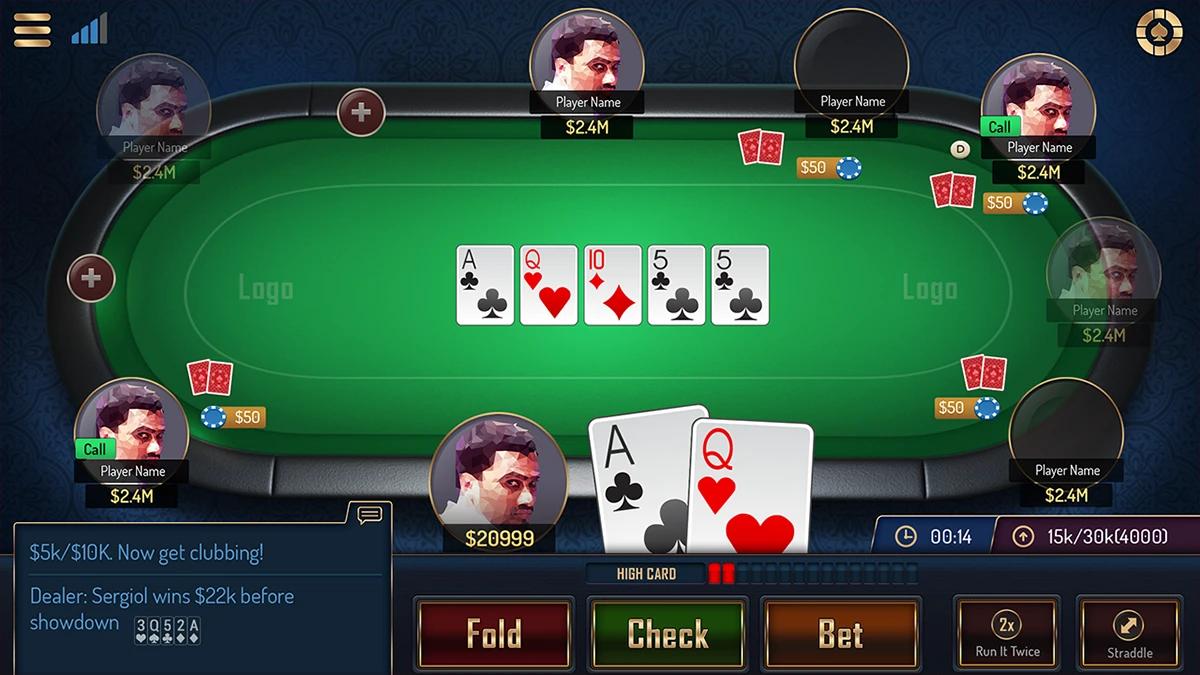 Poker ALo8 giao diện hiện đại