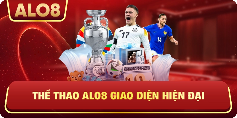 Thể Thao ALo8 giao diện hiện đại